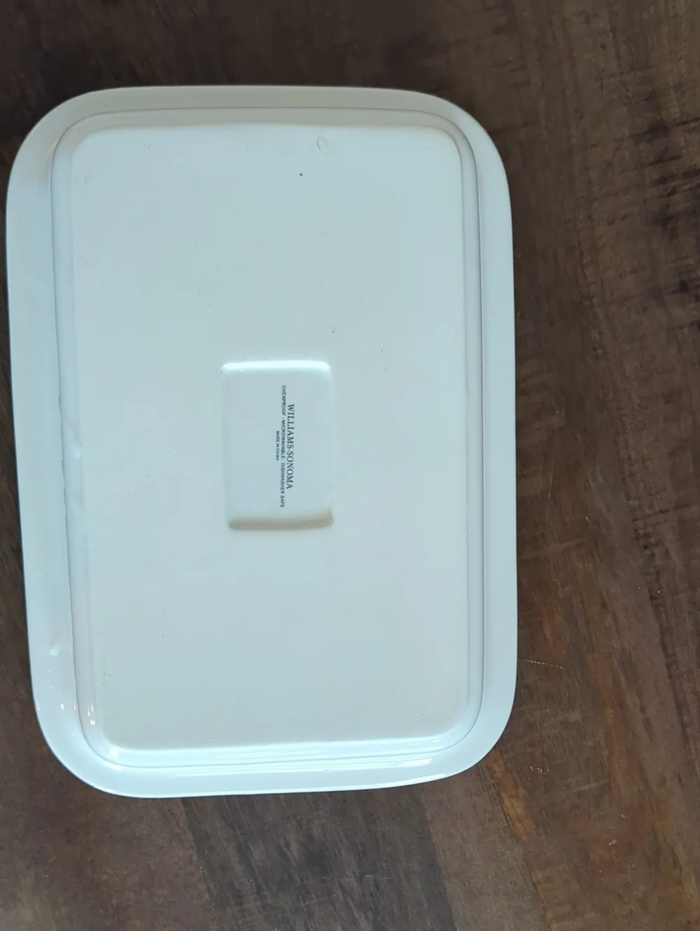 Williams Sonoma White Ceramic Serving Tray